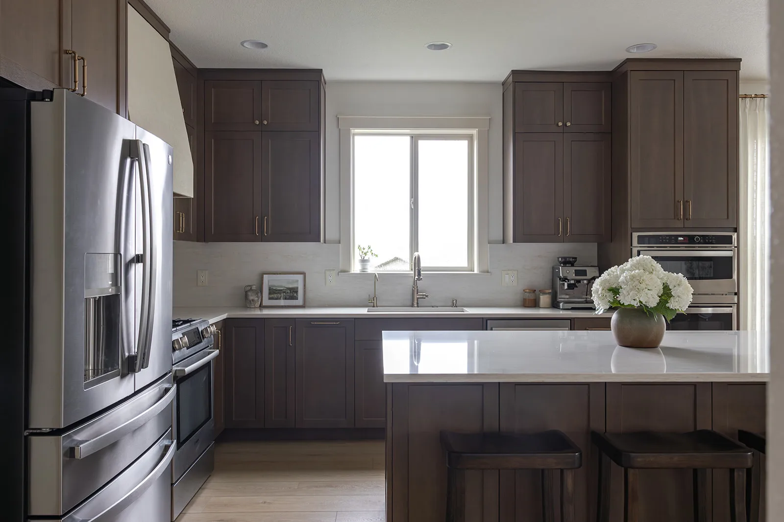 Modern Walnut Kitchen Remodel in Vancouver, WA