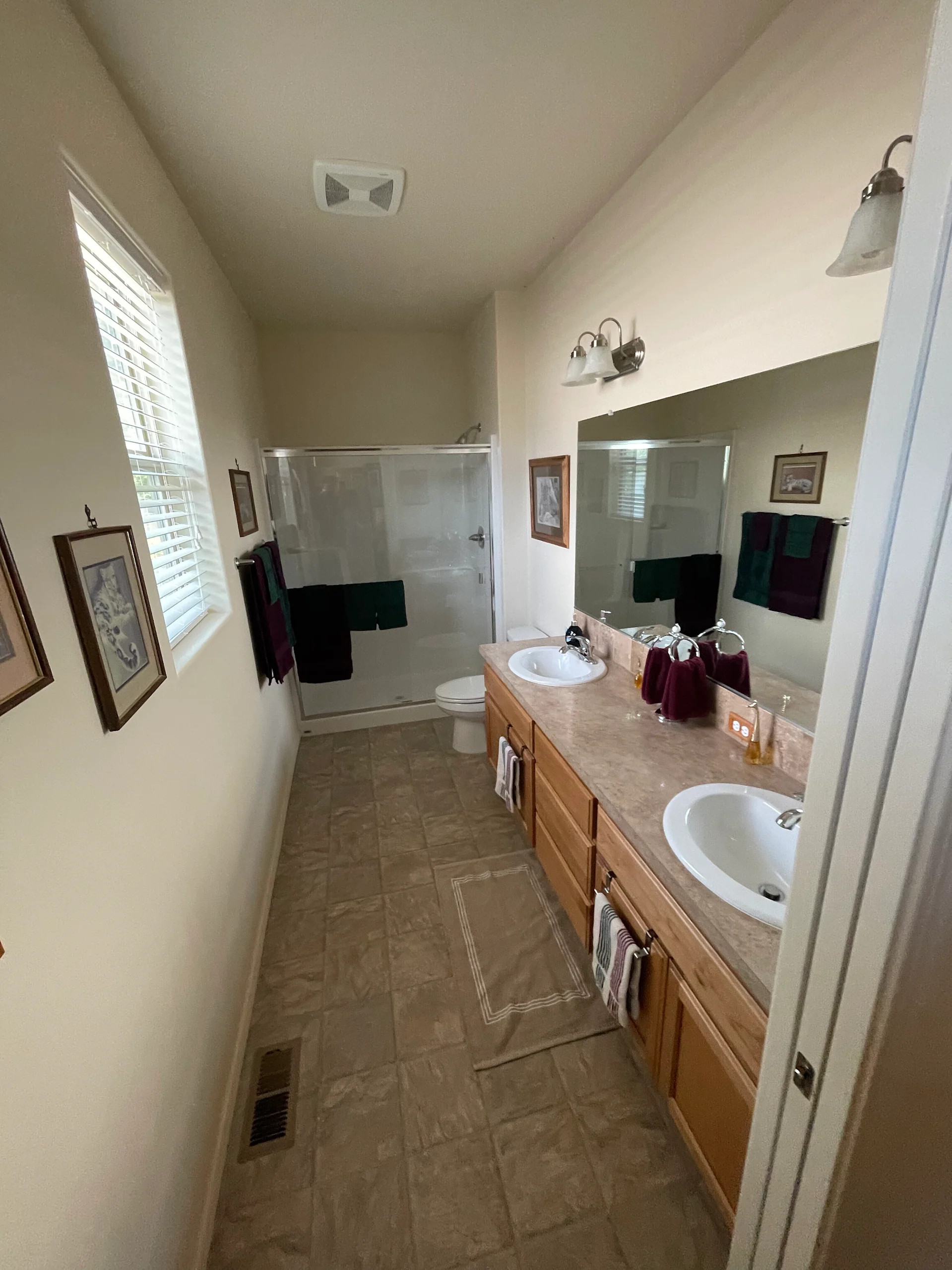 Gray-Stained Kitchen and Bath Remodel in Battle Ground, WA — before