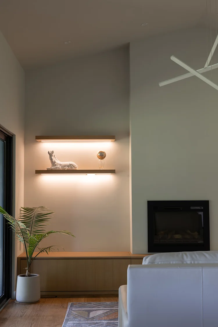 Minimalist Modern Kitchen and Living Remodel in Vancouver, WA