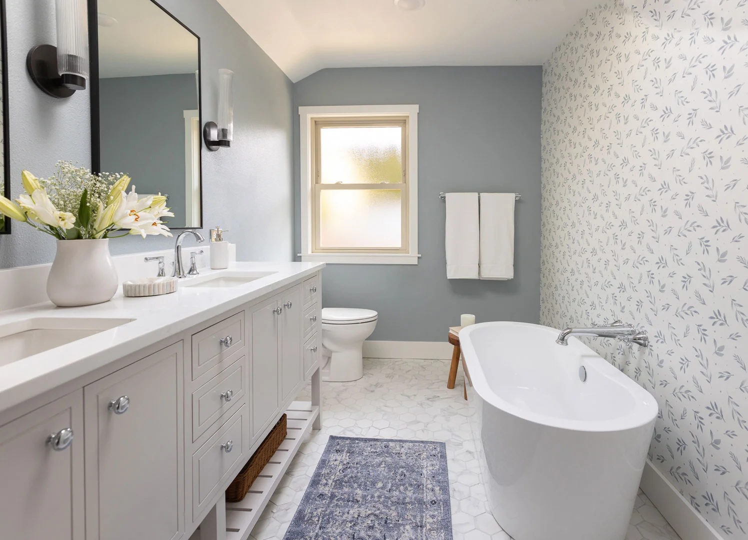 Bright and Airy Bathroom Transformation in Beaverton, OR