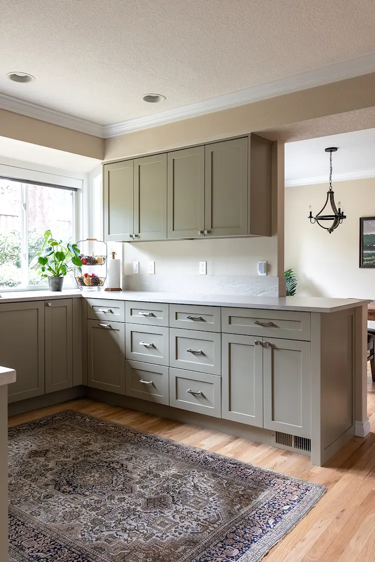 Sage Shaker Kitchen Refresh in Lake Oswego, OR