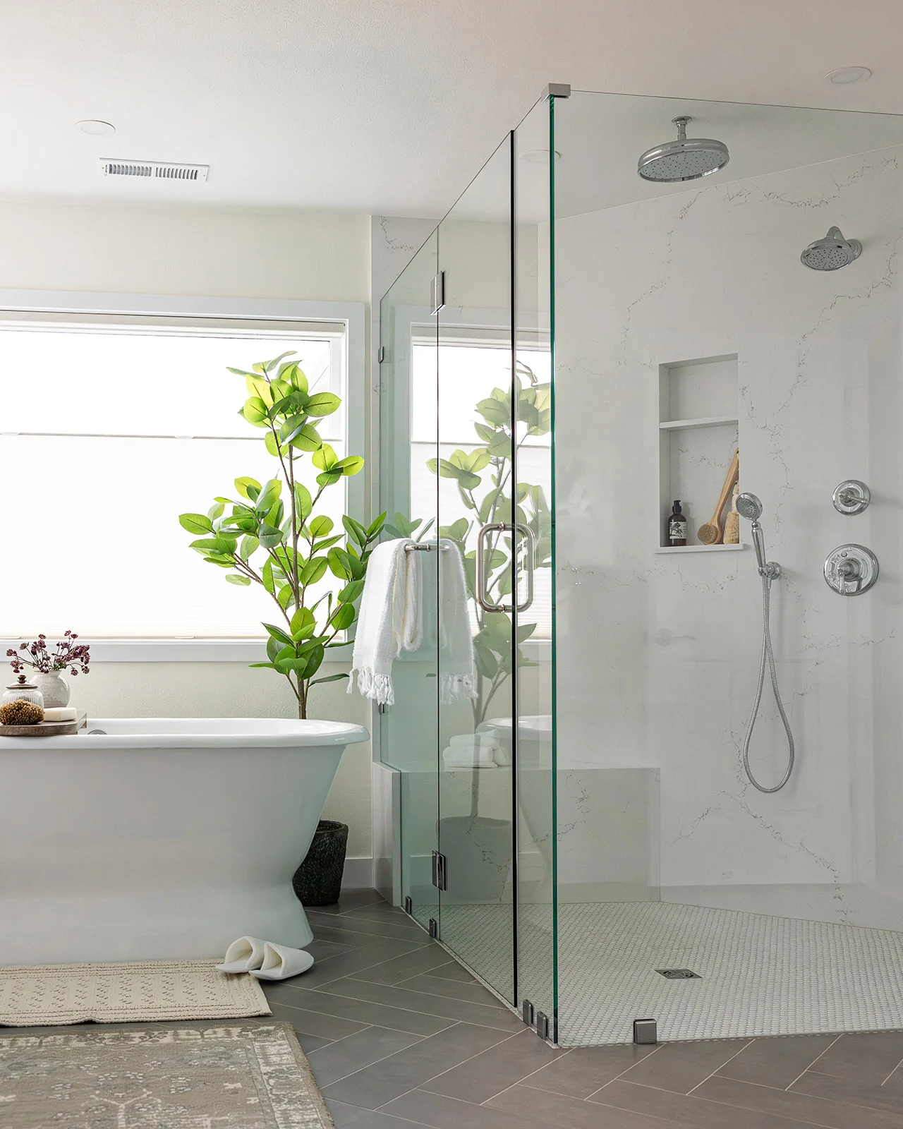 Refreshing Bathroom Remodel in Camas, WA — after