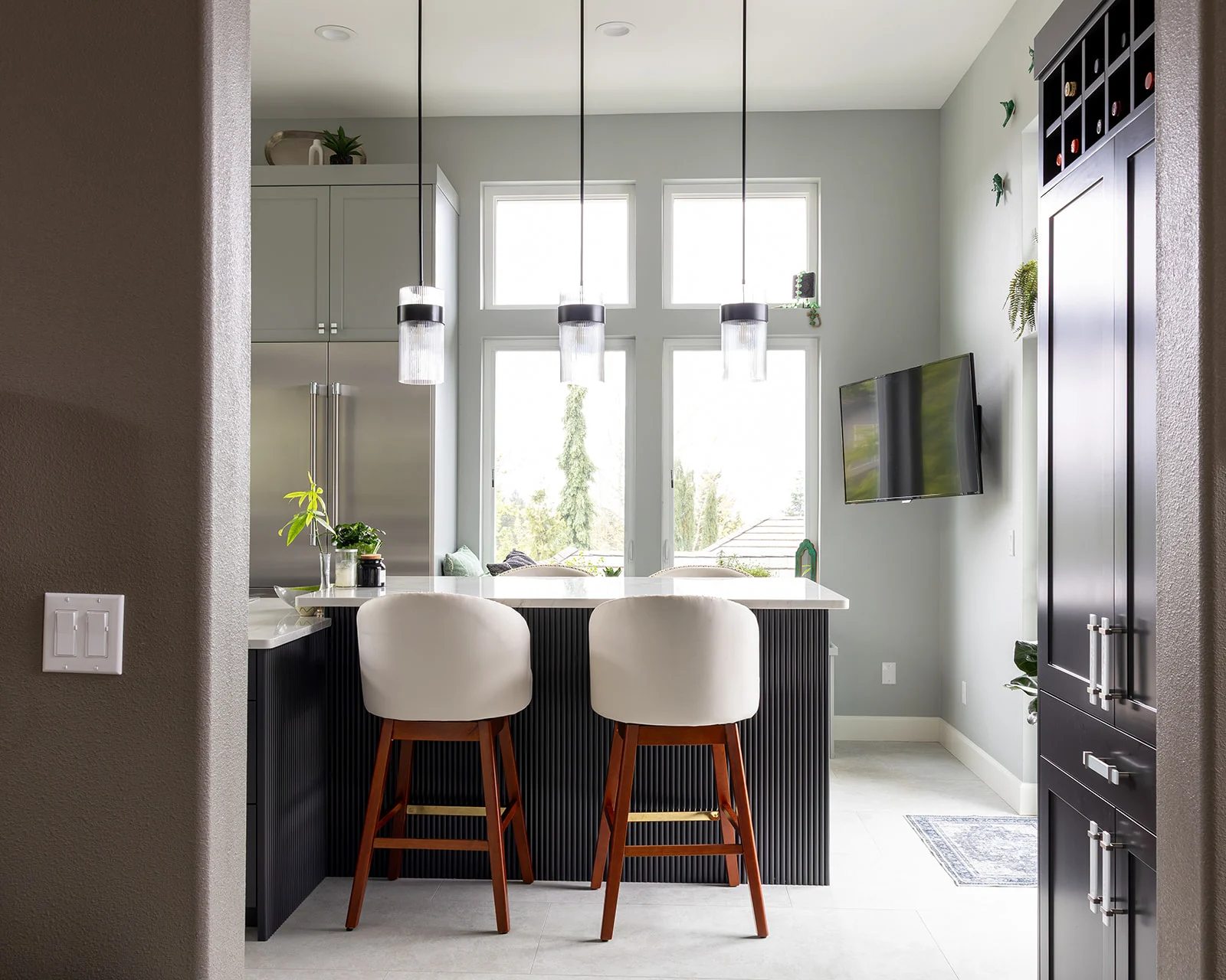 Modern Gray Kitchen Remodel in Camas, WA