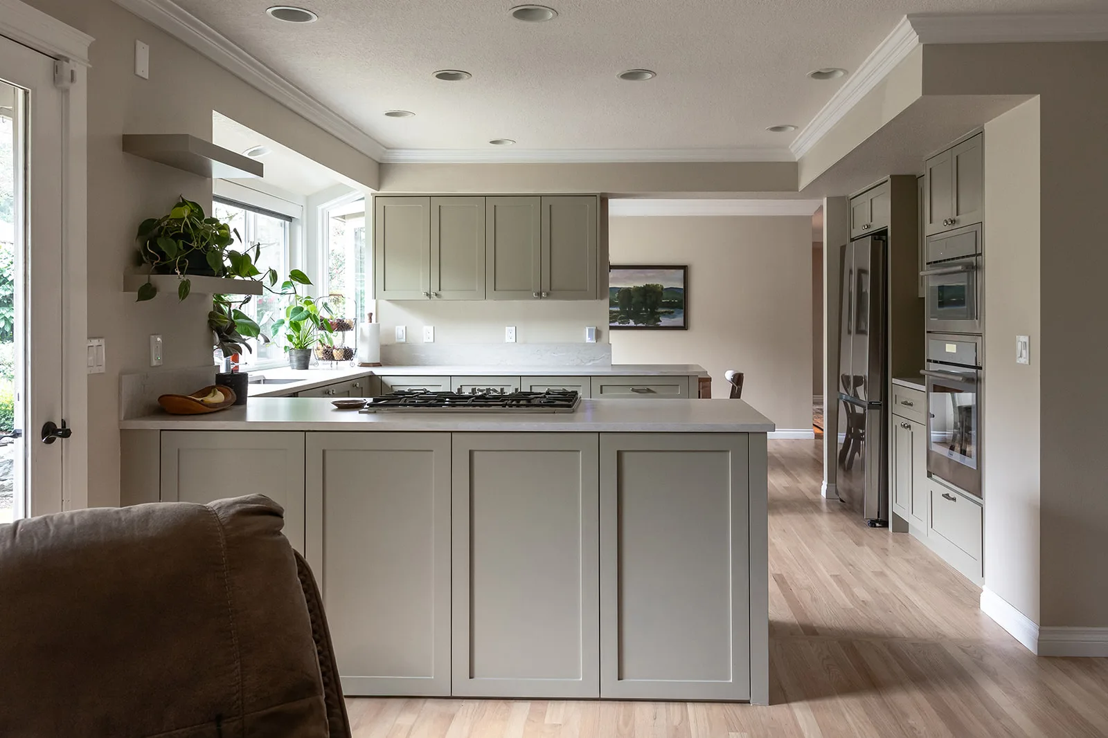 Sage Shaker Kitchen Refresh in Lake Oswego, OR
