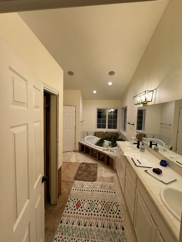 Modern Bath Remodel in Camas, WA — before