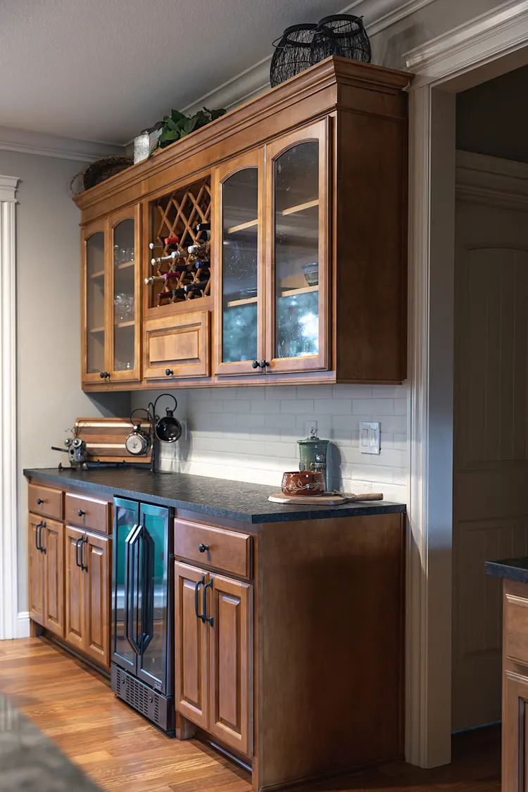 Transitional Two-Tone Kitchen Remodel in Vancouver, WA