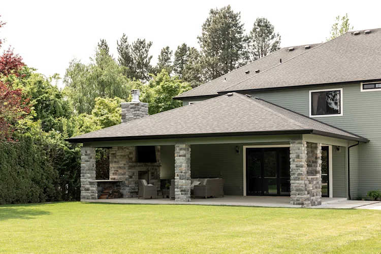 Whole-home back patio exterior remodel by JDI Construction