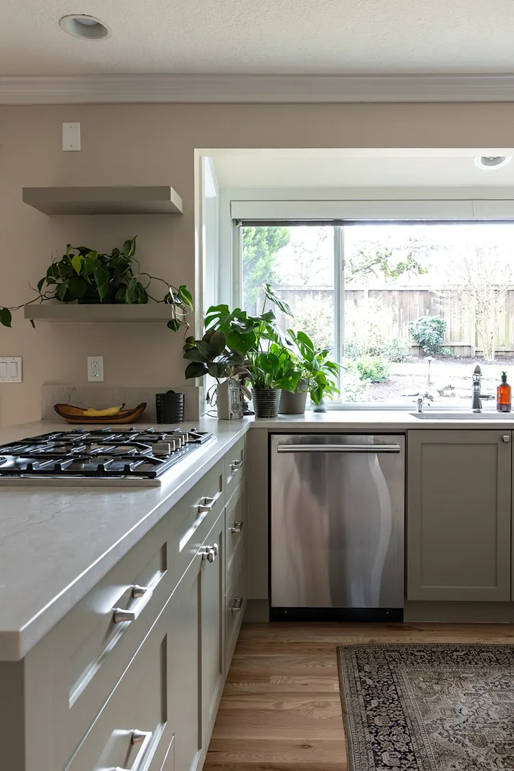 Sage Shaker Kitchen Refresh in Lake Oswego, OR