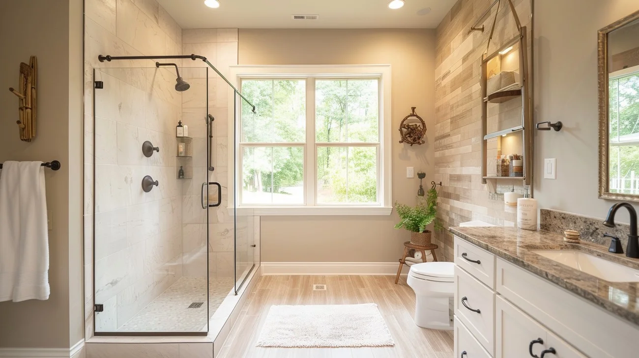 shower remodel photo