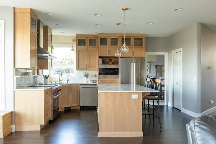 Custom kitchen remodel in Brush Prairie, WA