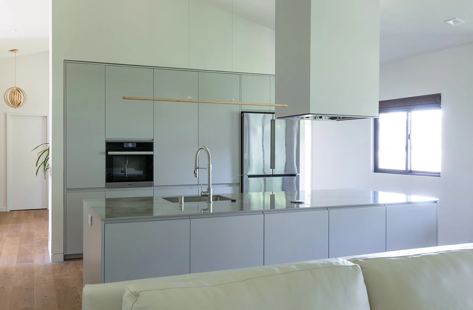Minimalist Modern Kitchen and Living Remodel in Vancouver, WA