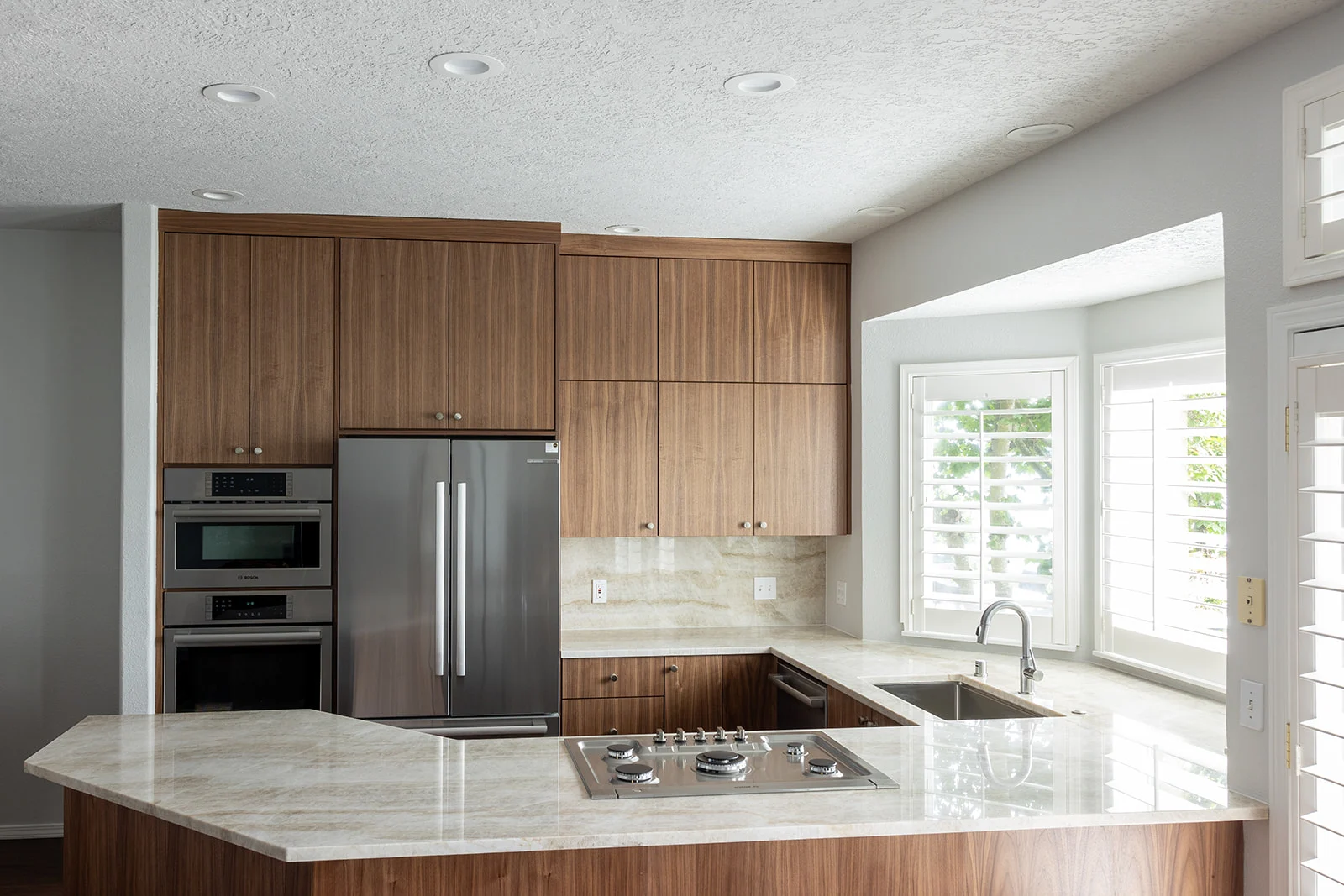 Mid-Century-Inspired Kitchen and Two-Bath Remodel in Vancouver, WA — after