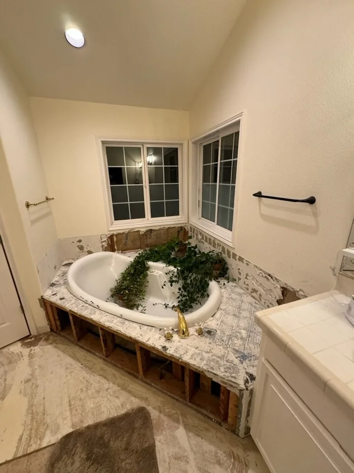 Modern Bath Remodel in Camas, WA — before