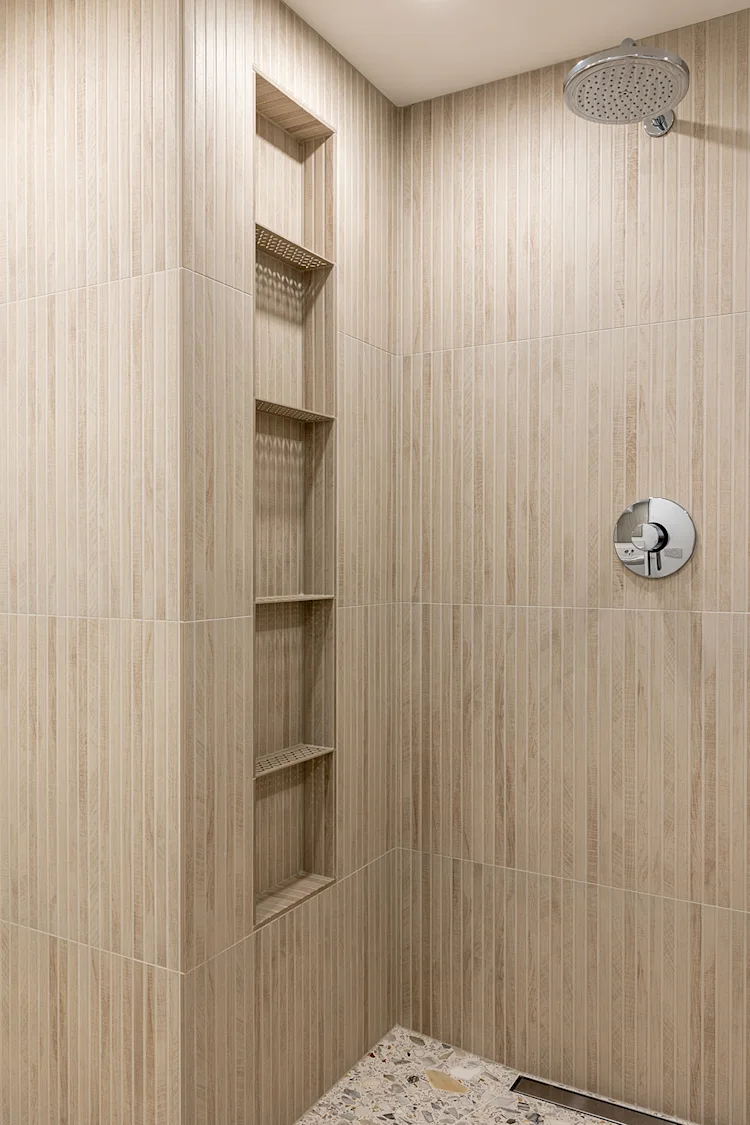 Wet-Room Primary Bath and Modern Secondary Bath Remodel in Vancouver, WA