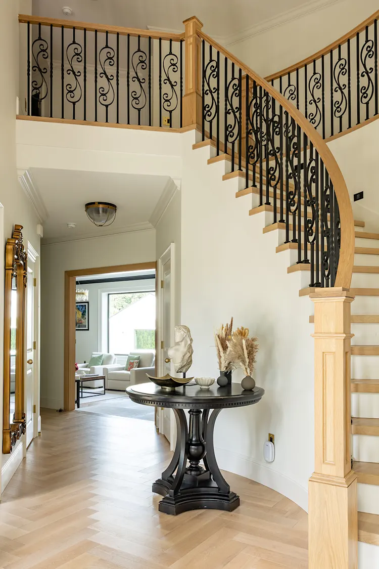 Whole-home entry and staircase remodel by JDI Construction