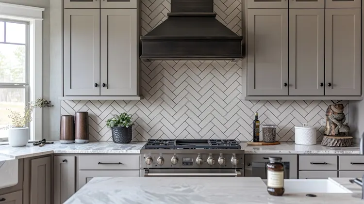 Stunning Herringbone Backsplash Ideas for Your Home