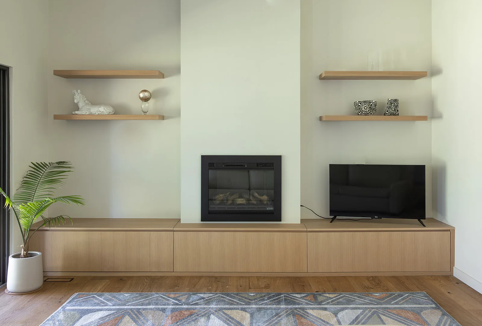 Minimalist Modern Kitchen and Living Remodel in Vancouver, WA