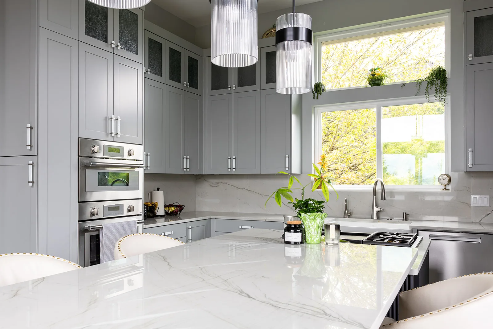 Modern Gray Kitchen Remodel in Camas, WA