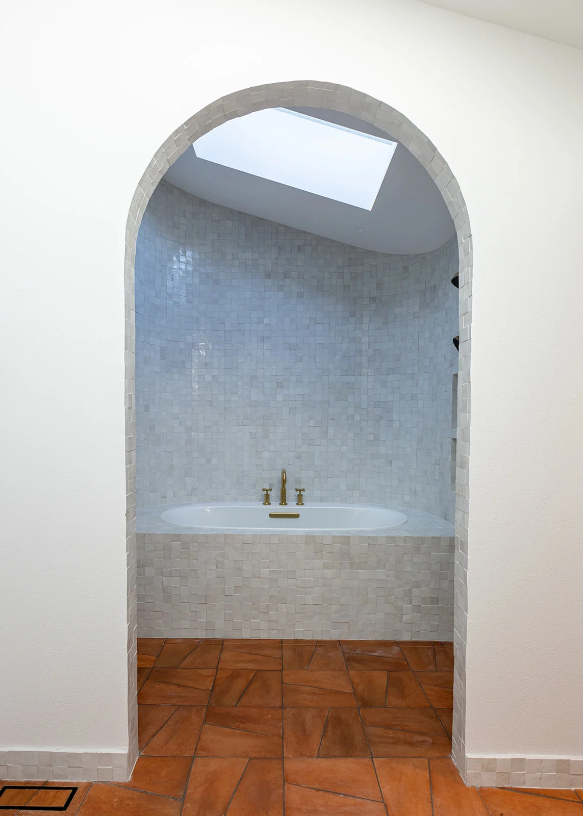 Arched Zellige Wet Room and Designer Powder Bath Remodel in Vancouver, WA — after