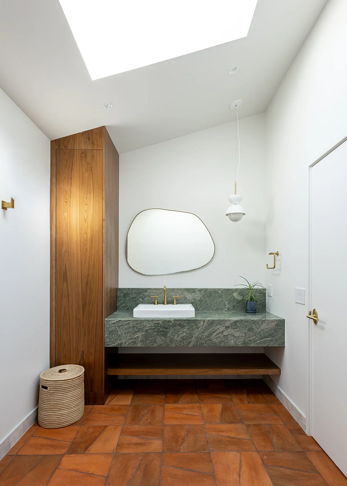 Arched Zellige Wet Room and Designer Powder Bath Remodel in Vancouver, WA — after