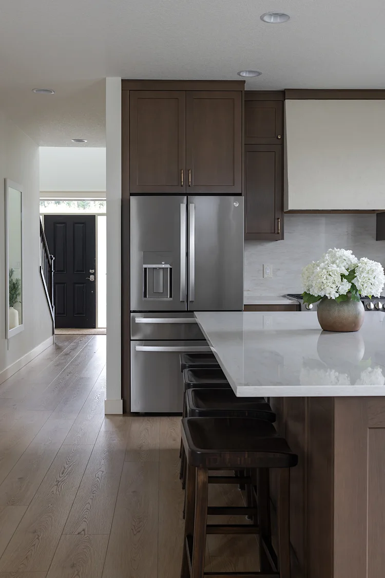 Modern Walnut Kitchen Remodel in Vancouver, WA
