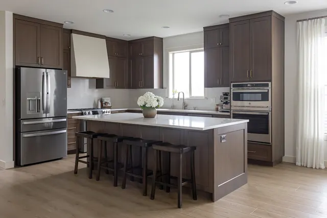 Modern Walnut Kitchen Remodel in Vancouver, WA 98682